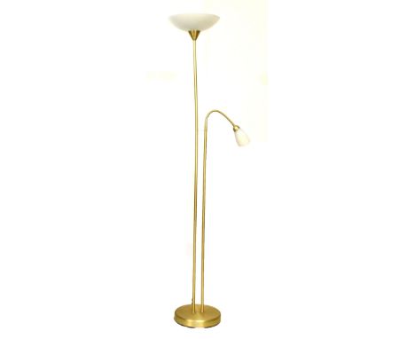 Modern floor standing uplighter/reading lamp  