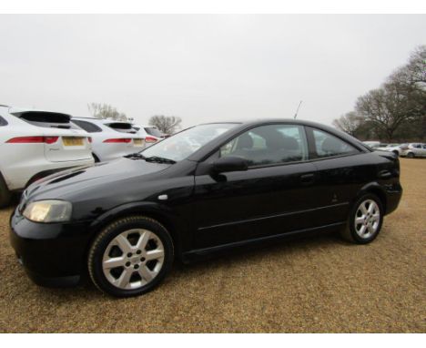 Make &amp; Model: Vauxhall Astra 16V BertoneDate of Reg: BT03 TNVColour: Blackcc: 1796MoT: 22-11-2022Fuel Type: PETROLMileage