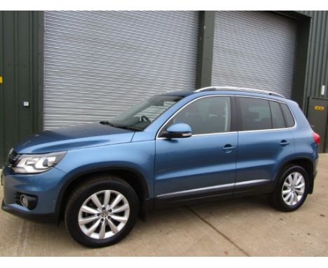 Make &amp; Model: VW Tiguan Match TDiDate of Reg: RJ63 BUWColour: Bluecc: 1968MoT: 01-09-2022Fuel Type: DIESELMileage: 75kTra