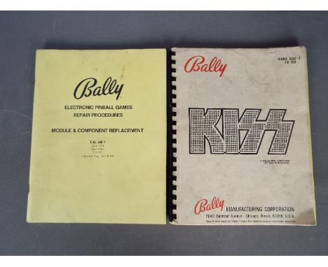 Kiss Pinball - A Kiss Pinball machine manual and repair guide for the game by Bally.