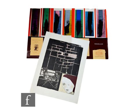 Ronald Brooks Kitaj, RA (American, 1932-2007) - 'Safeguarding of Life', screenprint, signed in pencil, unframed, 67cm x 100cm