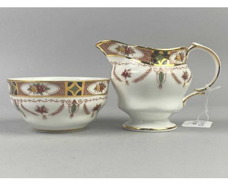 COALPORT PART TEA SERVICE,along with other various tea ware