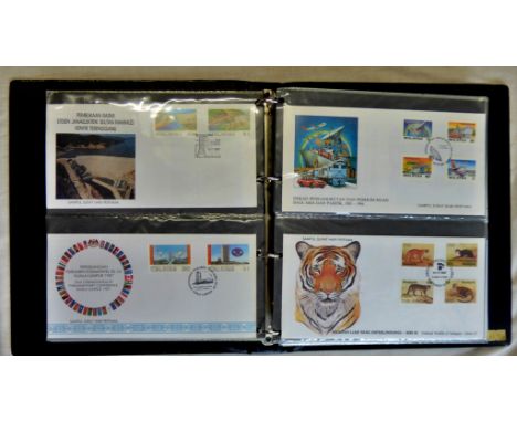 Malaysia - 1985-1993 A fine collection of First Day Covers, many good thematic issues (80 approx) A/Blank