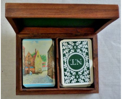 Attractive Box-Containing playing cards, in very good condition.