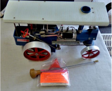 A Wilesco, Dampftraktor(Traction Engine) D40 Mint and boxed, scarce