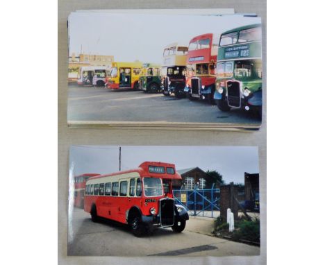 Buses - A good collection of colour photographs of vintage buses - quality images 7"x4" - truly the work of a Bus enthusiast 