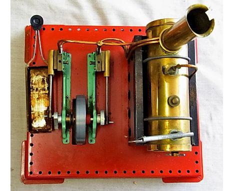 A Mamod Steam Engine SE3, used stationery engine EF box EF