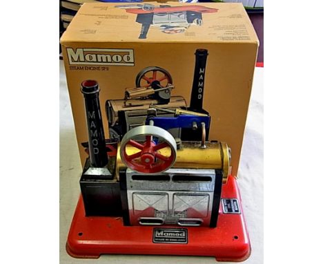 A mamod Steam Engine SP2 (Small stationery engine) used EF with box EF