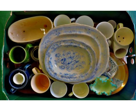 A Box of Mixed China Ware-which includes some vintage 'Royal' Items.