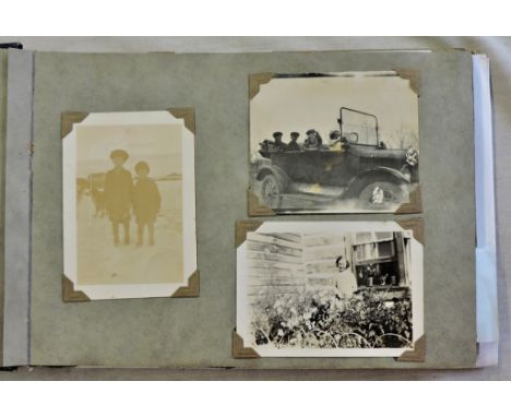 Canada/Photographical-A family photograph album 1920-1930-village of Empress-good range of rural images depicting the life in
