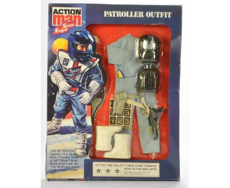 Palitoy Action Man comprising Space Ranger Patroller Outfit. Complete with original packaging. Packaging looks to be excellen