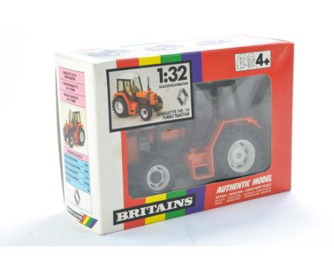 Britains Farm 1/32 issue comprising No. 9518 Renault 145 - 14 Tractor. No obvious sign of wear in very good box (mark one end