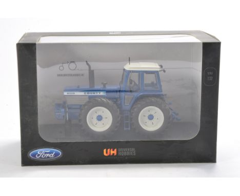 Farm model interest comprising Universal Hobbies 1/32 County 1474 Tractor. Looks to be excellent and without obvious sign of 