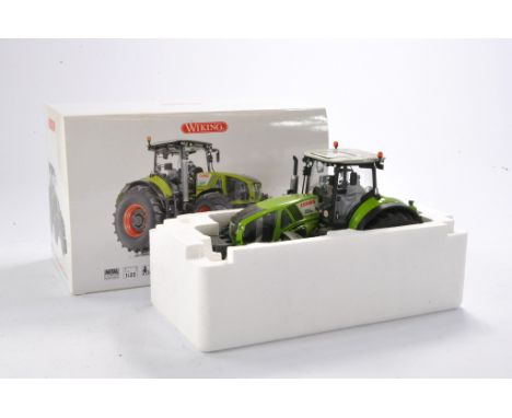 Farm model interest comprising Wiking 1/32 Claas Axion 950 Tractor. Looks to be excellent and without obvious sign of fault i
