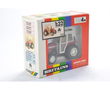 Britains Farm 1/32 issue comprising No. 9502 Massey Ferguson 362 Tractor. No obvious sign of wear in very good to excellent b
