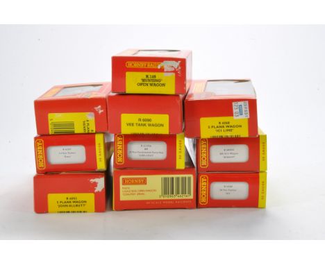 Model Railway Comprising Hornby 1) No. R 6060 5 Plank Wagon 'Ici Lime', 2) R 6159A BR 20 Ton Continental Ferry Van, 3) R. 149