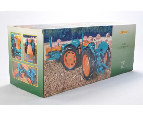 Farm model interest comprising Universal Hobbies 1/16 Ford Doe Triple D Tractor. Looks to be excellent and without obvious si