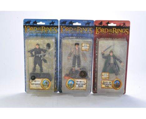 Vivid Imaginations Lord of the Rings figures issue comprising 1) The Two Towers Gate of Mordor Sam, 2) The Return of the King