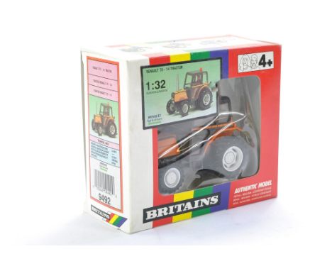 Britains Farm 1/32 issue comprising No. 9492 Renault 70 - 14 Tractor. No obvious sign of wear in very good box. 