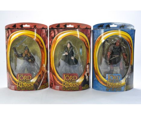Vivid Imaginations Lord of the Rings figures issue comprising 1) The Two Towers Eomer with Sword Attack Action, 2) The Two To