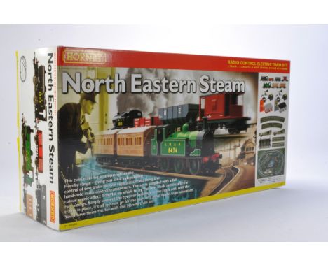 Model Railway Comprising Hornby No. R1030 North Eastern Steam Radio Control Electric Train Set 2 Trains + 2 Circuits + 2 Radi