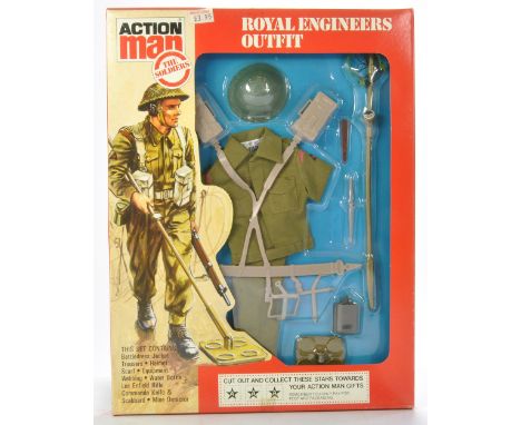 Palitoy Action Man comprising 'The Soldiers' Royal Engineers Outfit. Complete with original packaging. Packaging looks to be 