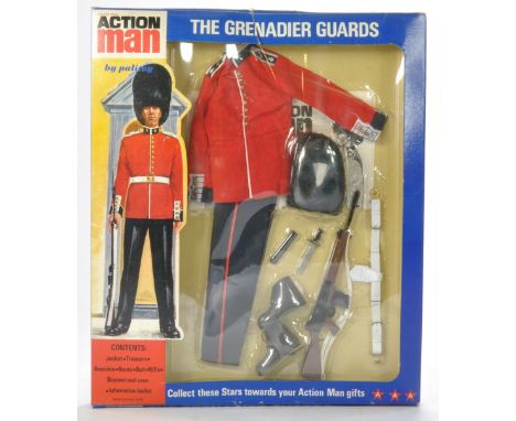 Palitoy Action Man comprising Famous British Regiments  - The Grenadier Guards Uniform. Complete with original packaging. Pac