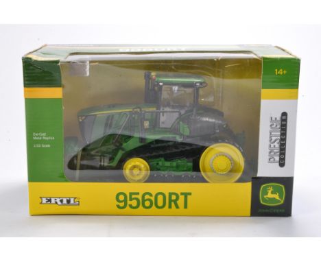 Farm model interest comprising Ertl 1/32 John Deere 9560RT Tractor. Looks to be excellent and without obvious sign of fault i