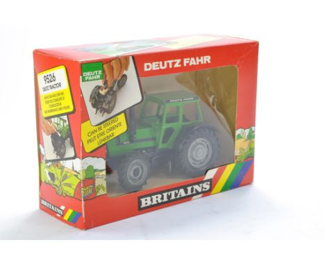 Britains Farm 1/32 issue comprising No. 9526 Deutz DX92 Tractor. No obvious sign of wear in very good to excellent box, ex sh