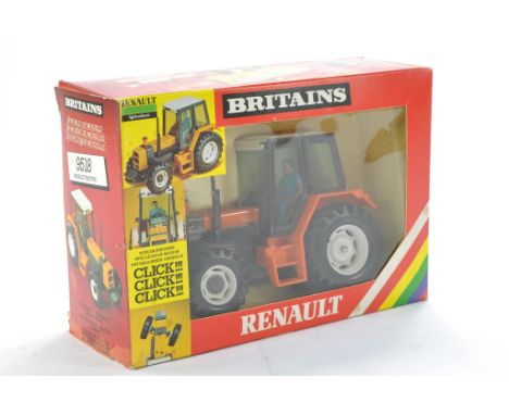 Britains Farm 1/32 issue comprising No. 9518 Renault 145 - 14 Tractor. No obvious sign of wear in very good to excellent box,