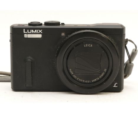 A Panasonic Lumix DMC-TZ60 digital camera, with a Leica f/3.3-6.4 lens.