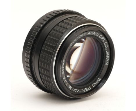 A Pentax-M f/1.4 50mm lens. 