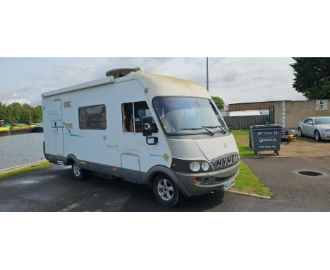 LHD 2002 Hymer B640 Starline 2.7 Diesel/LPG Automatic Steptronic. Registration number KU02 KKW. Chassis number WDB90361Z1R272