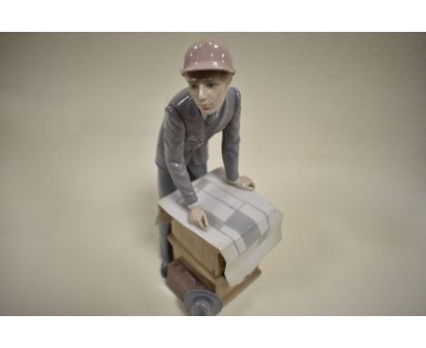 A Lladro figure study titled The Architect no. 5214
No chips damage or restoration visible.
No box included.