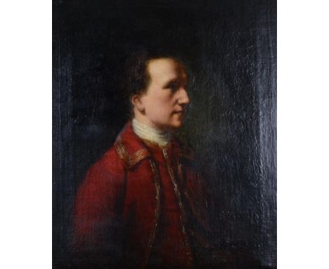 Manner of John Hoppner (1758-1810) Portrait of a gentleman Oil on canvas, 72cm by 60.5cm 