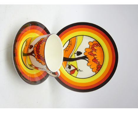 Wedgwood Clarice Cliff trio from the 'Genius Collection' (3)