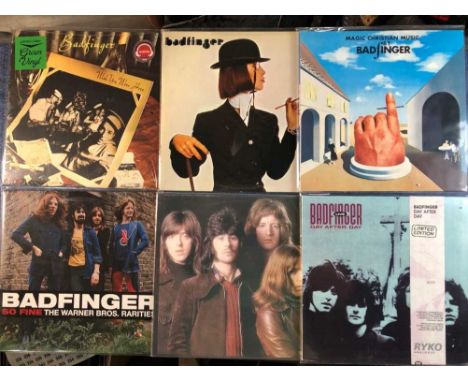 Badfinger - 6 Lp records, Magic Christian Music - 1991 reissue 1 x Lp, 1 x 12" remastered, Badfinger US promo 1974, Wish You 