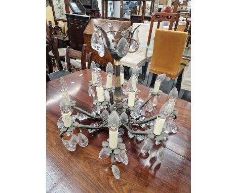 A chandelier.