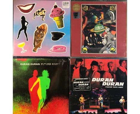 Duran Duran - 4 LP records, Paper Gods 2 x LP 2015 Euro pressing Budokan RSD 2018 limited edition, Future Past 2021 green tra