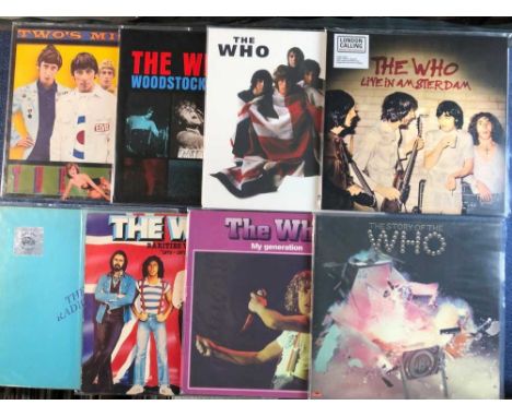 The Who - 8 x Lp records  - Two's missing Uk compilation 1987, BBC sessions, 2 x Lp 2000, Woodstock 69 London calling, live i