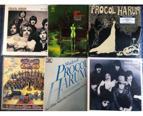 Procol Harum - 6 LP records, Procol Harum RSD 2019 2 x LP Limited edition coloured vinyl, Shine on brightly US pressing, A&am