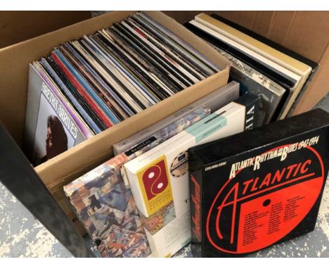 Pop/Rock/Soul - approximately 75 LP records and some box sets, Aretha Franklin, Bob Dylan, Otis Redding etc