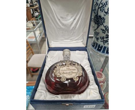 A rare Whyte &amp; Mackay 1981 bottle of 12-year-old blended scotch whiskey, Charles and Diana edition boxed. 