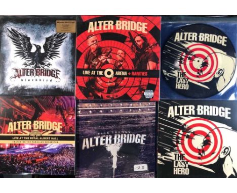 Alter Bridge - 4 LP records, 1x12" EP record and 1 box set; Live at the O2 Arena + Rarities - Sealed 2017 EU Box set 4xLP, Li