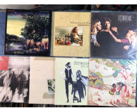 Fleetwood Mac - 6 Lp records and 1 box set, Tango in the night box set 1 Lp, 3 X CD 1 x DVD, Rumours early reissue, Tusk, 2 x