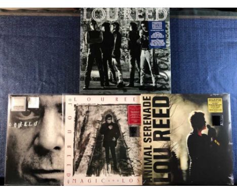 Lou Reed - 3 double LP record packages and 1 triple, New York 2020 limited deluxe edition. 2 x LP, 3 x CD 1 x DVD remastered,
