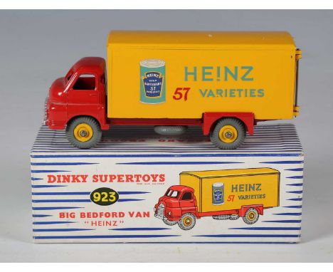 A Dinky Supertoys No. 923 Big Bedford van 'Heinz' with baked bean can livery, boxed.