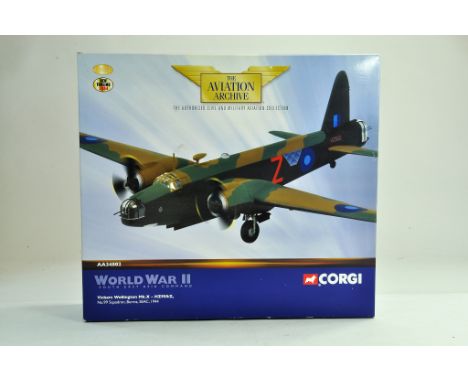 Corgi Diecast Model Aircraft comprising 1/72 No. AA34802 Vickers Wellington MKX. Appears complete with no damage, possibly re