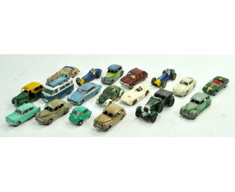 A group of mostly play worn diecast including early issue Dinky, Corgi etc. Some items less worn hence Fair to Very Good.