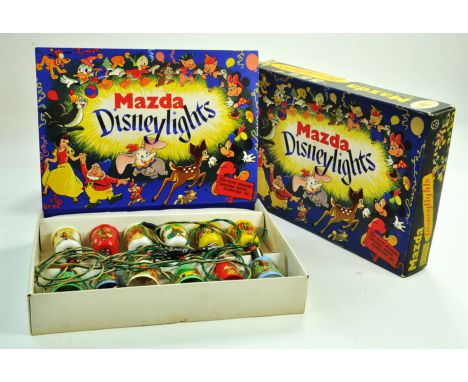 British Thomson Houston Ltd Mazda Disney Light Series consisting Snow White, Bambi and other famous characters. Untested, how
